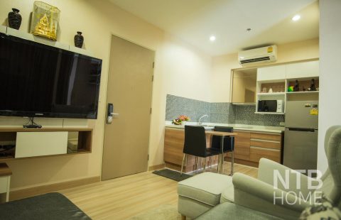 (ขายแล้ว) HOTEL SERVICED CONDO ชั้น 21 ตกแต่งครบ