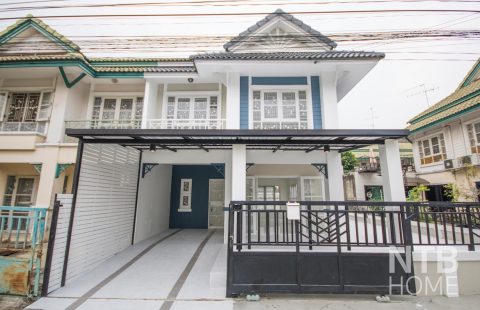 (ขายแล้ว) พฤกษา 18 แปลงมุม บางใหญ่ แต่งแล้วทั้งหลัง