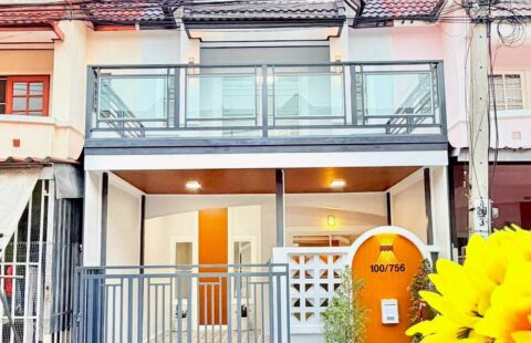 หมู่บ้านสวีทโฮมปาร์ค บางบัวทอง ถนนเมน