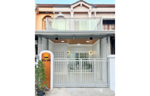 ทาวน์เฮ้าส์ 2 ชั้น หมู่บ้านนันทนาการ์เด้น 2 ราชพฤกษ์-ท่าอิฐ (หลังบ้านไม่ติดใคร)