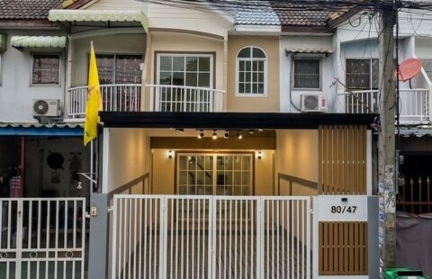 หมู่บ้านอิมพีเรียลเพลส บางบัวทอง ตรงข้ามสวน หลังบ้านไม่ติดใคร