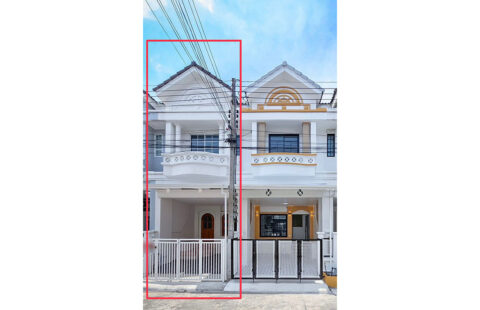 ทาวน์เฮ้าส์ 2 ชั้นครึ่ง หมู่บ้านนันทนาการ์เด้นบางคูวัด ถนน 345 บางคูวัด