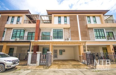 (ขายแล้ว) เดอะทาวน์ พระราม5 ทำเลดี สภาพสวยพร้อมเข้าอยู่ ต่อเติมเต็ม