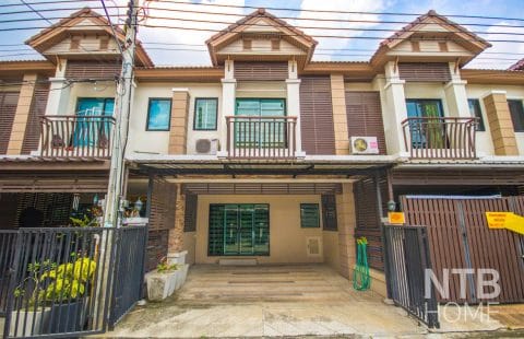 (ขายแล้ว) เดอะลิฟวิ่ง พาร์ค พระราม 5 ต่อเติมแล้ว สภาพสวยพร้อมเข้าอยู่