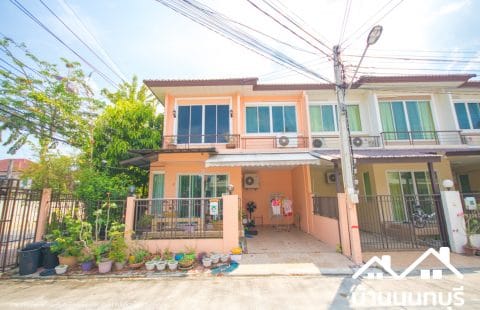 (ขายแล้ว) ดรีมวิลล์1 สวนผัก สภาพสวย ต่อเติมแล้ว แปลงมุมดรีมวิลล์