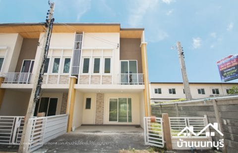 (ขายแล้ว) โกลเด้นทาวน์ ชัยพฤกษ์ – วงแหวน (แปลงมุม) บ้านไม่ช้ำ ไม่เคยเข้าอยู่
