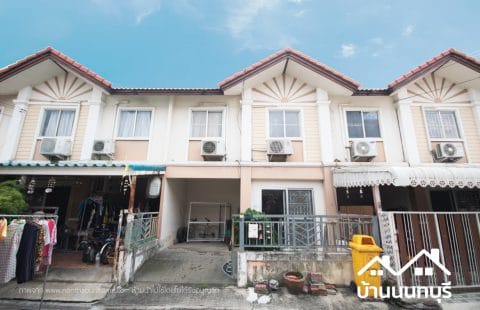 (ขายแล้ว) พฤกษา 38 ไทรน้อย  ต่อเติมครัว