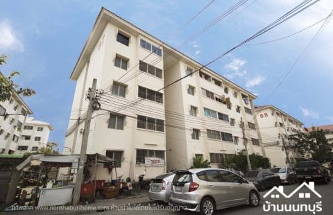 (ขายแล้ว) ห้องชุด เอื้ออาทร ปากเกร็ด บิ้วท์อิน พร้อมเฟอร์ฯ สภาพสวย พร้อมอยู่