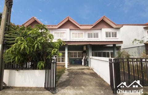 (ขายแล้ว) หมู่บ้านกิตติชัย 15 บ้านกล้วย-ไทรน้อย หน้าบ้านไม่ชนใคร พร้อมอยู่