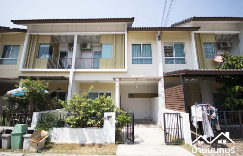 (ขายแล้ว) ธนาซิโอ รัตนาธิเบศร์ ต่อเติมครบ ใกล้รถไฟฟ้าสายสีม่วง