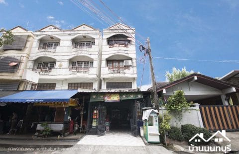(ขายแล้ว) อาคารพาณิชย์ 4 ชั้น แยกไฟฉาย แปลงมุม ทำเลดี ติดถนน
