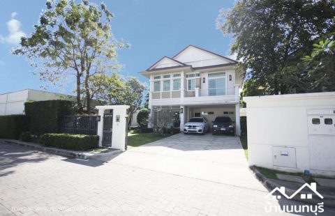 (ขายแล้ว) นันทวัน แจ้งวัฒนะ – ราชพฤกษ์ ต่อเติมครัว สภาพดี