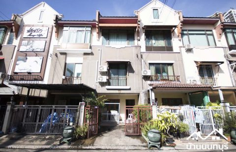 (ขายแล้ว) บ้านเปี่ยมสุข รัตนาธิเบศร์ 17 ถนนเมน ต่อเติมครบ