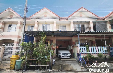 (ขายแล้ว) หมู่บ้านวิโรจน์วิลล์ 1 ถ.345 สภาพดี ต่อเติมครบ