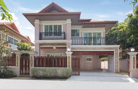 (ขายแล้ว) บ้านมือสองตกแต่งใหม่  หมู่บ้านนนทรี ​5 ถ.นครอินทร์ ตกแต่งใหม่ทั้งหลัง