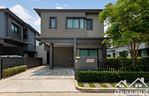 (ขายแล้ว) เวนิว พระราม 5-3 บ้านสวย สภาพดี ติดถนนเมน พร้อมอยู่