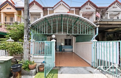 (ขายแล้ว) หมู่บ้านอุบลชาติ 1 ไทรม้า ต่อเติมครบ เดินทางสะดวก