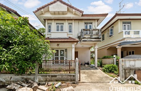 (ขายแล้ว) บ้านศิรินธร วงแหวน-รัตนาธิเบศร์ ทำเลดี ถนนเมน