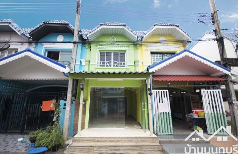 (ขายแล้ว) มนวดี กรีนพาร์ค บ้านกล้วย-ไทรน้อย ต่อเติมครบ