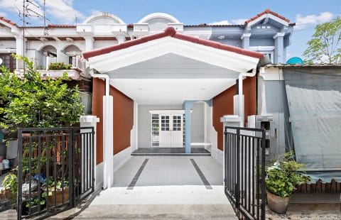 (ขายแล้ว) บ้านมือสองตกแต่งใหม่ นันทนาการ์เด้นท์ ราชพฤกษ์-ท่าอิฐ สวย พร้อมอยู่