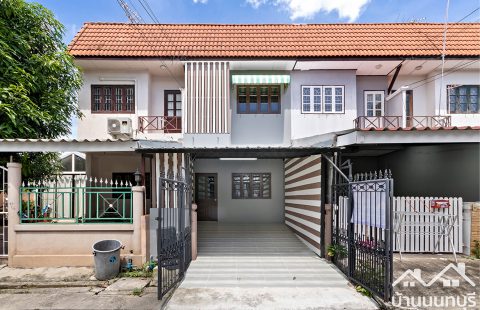 (ขายแล้ว) หมู่บ้านบัวทอง 4 บ้านกล้วย-ไทรน้อย ต่อเติมครบ พร้อมอยู่