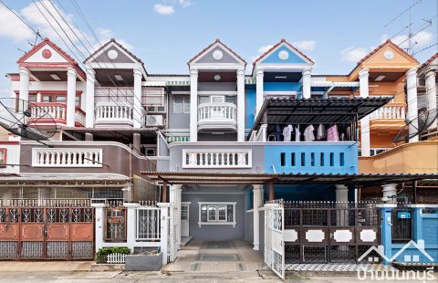 (ขายแล้ว) ขาย-ให้เช่า ทาวน์โฮม 3 ชั้น ทำเลท่าน้ำนนท์หอนาฬิกา  ซอยประชาราษฎร์ 22 แต่งใหม่ ใกล้รถไฟฟ้า MRT