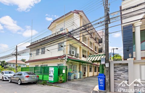 (ขายแล้ว) อพาร์ทเม้นท์ 4 ชั้น เลี่ยงเมืองปากเกร็ดซอย 9 มีใบอนุญาต สามารถดำเนินกิจการต่อได้ทันที