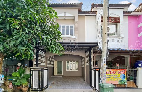 (ขายแล้ว) หมู่บ้านนันทิชา 4 ไทรน้อย ถนนเมน แต่งใหม่พร้อมอยู่