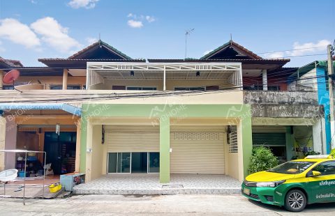 (ขายแล้ว) ขายอาคารพาณิชย์ กึ่ง ทาวน์โฮม 2คูหา พฤกษา 3 (ซอยวัดลาดปลาดุก) แต่งใหม่ ทำเลดีพร้อมอยู่