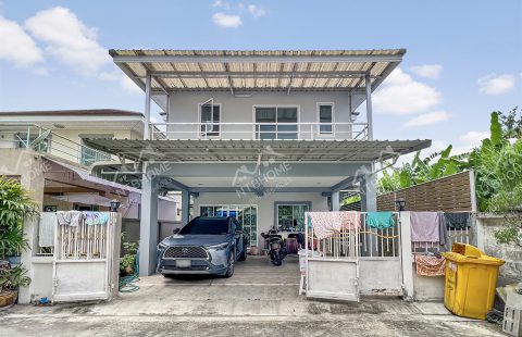 (ขายแล้ว) หมู่บ้าน บ้านสวยกลางสวน แปลงมุม ซอยบางกร่าง 63 บางศรีเมือง ใกล้วัดปราสาทนนทบุรี