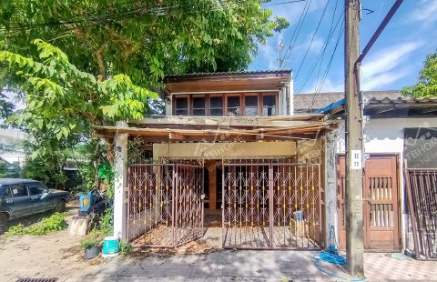 (ขายแล้ว) ทาวน์เฮ้าส์ 2 ชั้น โครงการสวัสดิการ กทม. ซอยแจ้งวัฒนะ-ปากเกร็ด 28 ต่อเติมครบ