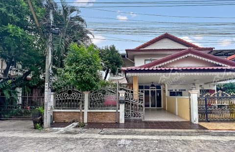 (ขายแล้ว) หมู่บ้านชลกานต์ บางใหญ่ (ซอยบางเลน10) ถนนเมนโครงการพร้อมอยู่