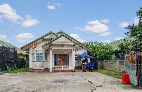 (ขายแล้ว) บ้านเดี่ยวชั้นเดียว 80 ตร.ว ถนนโยธาธิการนนทบุรี ทำเลใกล้วัดมะเกลือ