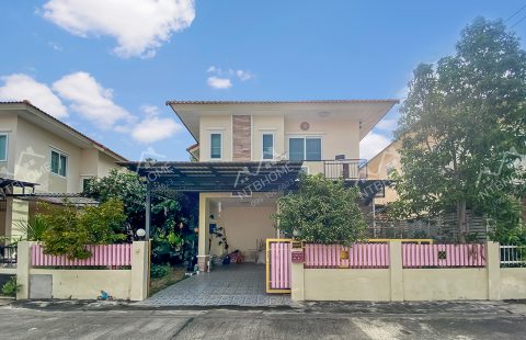 (ขายแล้ว) หมู่บ้านลภาวัน 19 รัตนาธิเบศร์-ปากเกร็ด ต่อเติมครบ ใกล้ถนนชัยพฤกษ์
