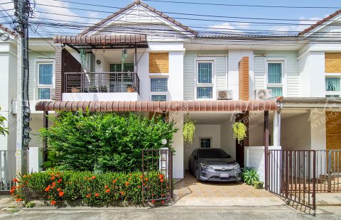 (ขายแล้ว) หมู่บ้านทิพย์พิมาน บ้านริมน้ำ บางบัวทอง ทำเลดีใกล้รถไฟฟ้าสายสีม่วง