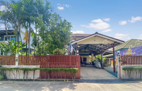 (ขายแล้ว) ขายบ้านเดี่ยวสร้างเอง 63.5 ตร.ว ตรงข้ามหมู่บ้านพฤกษา 3 วัดลาดปลาดุก ต่อเติมครบ