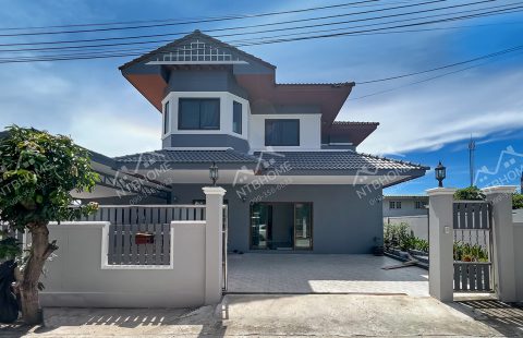 (ขายแล้ว) เฟื่องสุข 4 บางบัวทอง ใกล้โรงเรียนสารสาสน์วิเทศบางบัวทอง พร้อมอยู่ 122.4 ตร.ว