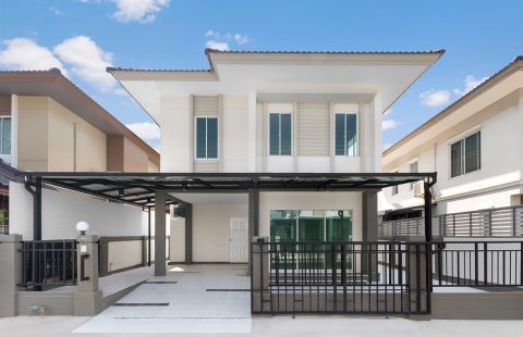 (ขายแล้ว) บ้านแฝดแต่งใหม่ พฤกษาวิลเลจ 22 ปิ่นเกล้า-สิรินธร ทำเลดีใกล้ทางด่วน