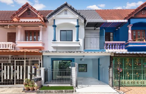 (ขายแล้ว) ทาวน์เฮ้าส์แต่งใหม่ ซอยนนทบุรี 8 แยก 17 ทำเลดีใกล้รฟฟ.สถานีแยกนนทบุรี 1