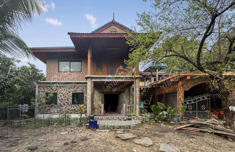 (ขายแล้ว) ขายบ้านเดี่ยวสร้างเอง 225 ตร.ว ซอยเพิ่มทรัพย์ (วัดลาดปลาดุก บางบัวทอง) ทำเลดี