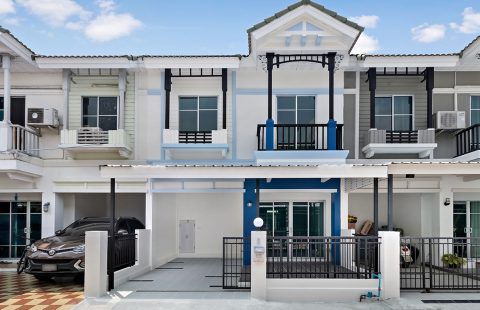 (ขายแล้ว) ทาวน์โฮม 2 ชั้นตกแต่งใหม่ เดอะวิลล่า รัตนาธิเบศร์ (ซอยท่าอิฐ-ไทรม้า) พร้อมอยู่ใกล้รถไฟฟ้าสายสีม่วง