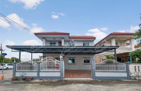 (ขายแล้ว) เฟื่องสุข 3 บางบัวทอง แปลงมุมพร้อมอยู่ ใกล้โรงเรียนสารสาสน์วิเทศบางบัวทอง