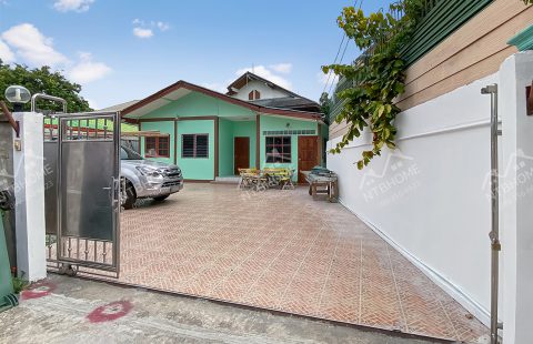 บ้านเดี่ยวชั้นเดียว หมู่บ้านสหกรณ์เคหะสถาน 3 ปากเกร็ด แปลงมุม ทำเลดีใกล้เมืองทองธานี