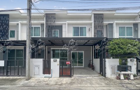 (ขายแล้ว) บ้านพฤกษา ไพร์ม สถานีรถไฟฟ้าบางพลู-ราชพฤกษ์ ต่อเติมครบ พร้อมอยู่
