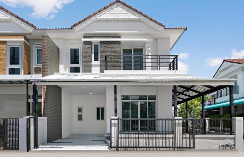 (ขายแล้ว) ทาวน์โฮมแต่งใหม่ หมู่บ้าน ทิพย์พิมานบ้านริมน้ำ บางบัวทอง แปลงมุม (ถนนเลียบคลองบางไผ่) พร้อมอยู่