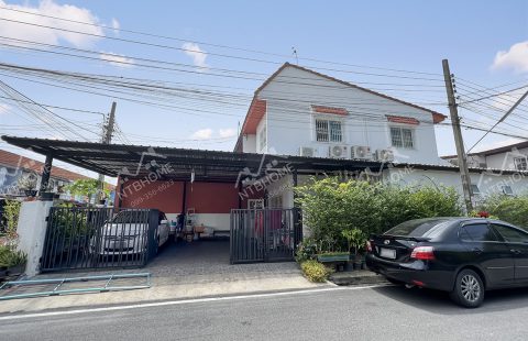 (ขายแล้ว) หมู่บ้านบัวทองแลนด์ บางบัวทอง แปลงมุม ต่อเติมครบ ทำเลดี