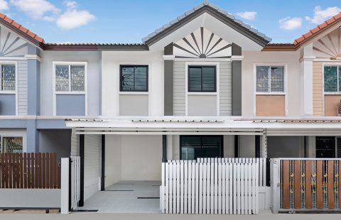 (ขายแล้ว) ทาวน์เฮ้าส์แต่งใหม่ พฤกษา 38/1 บางกรวย-ไทรน้อย ต่อเติมครบพร้อมอยู่