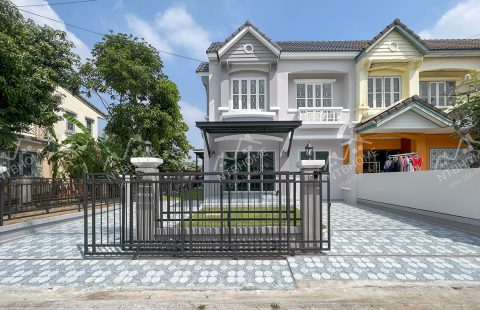 (ขายแล้ว) บุศรินทร์ บ้านกล้วย – ไทรน้อย แปลงมุม ปรับปรุงใหม่ พร้อมอยู่