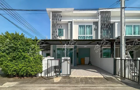 บ้านพฤกษา ไพร์ม สถานีรถไฟฟ้าบางพลู-ราชพฤกษ์ แปลงมุม พร้อมเฟอร์ฯ ต่อเติมครบ