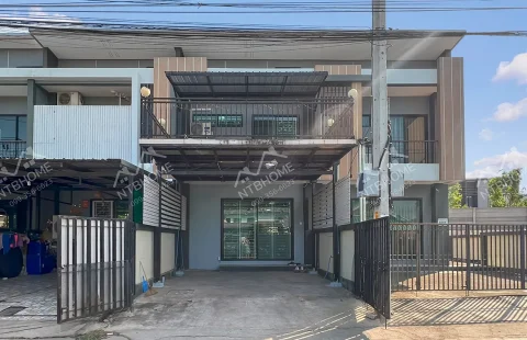 ทาวน์เฮ้าส์ 2 ชั้น ซอยวัดเวฬุวนาราม 34 ต่อเติมครบพร้อมอยู่ ใกล้สนามบินดอนเมือง